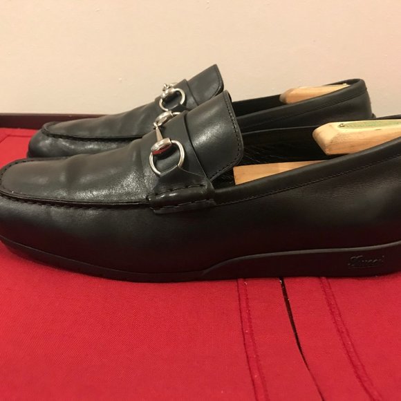 Men\'s GUCCI BLACK HORSEBIT Drivers/Loafers main image 7